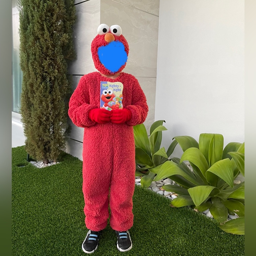 Elmo Costume 7-8 Y